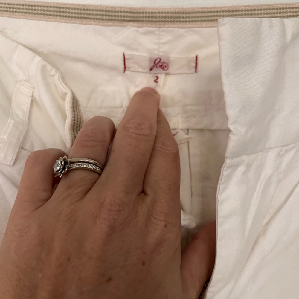 Joie White Pants
